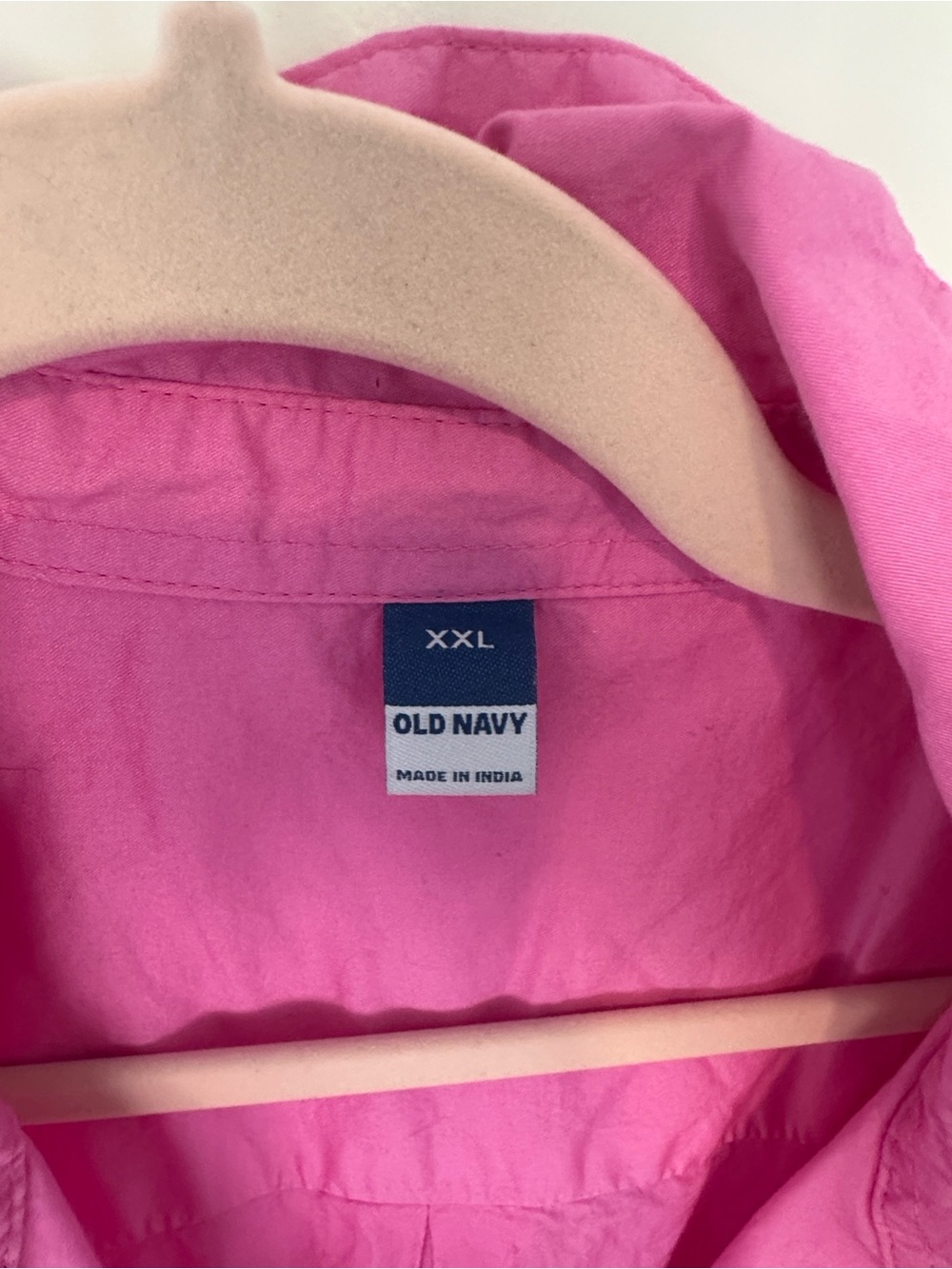 Old Navy Women's Bright Pink Button-Down Shirt dress
